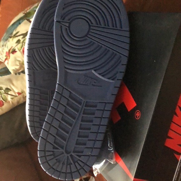 Air Jordan 1 Retro Low OG Mystic Navy 11.5 - Picture 5 of 6